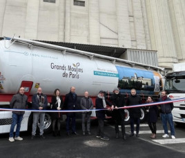 Camion électrique GMP à Bordeaux
