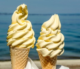 Glaces soft serve
