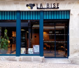 Façade de la boulangerie La B.I.S.E.