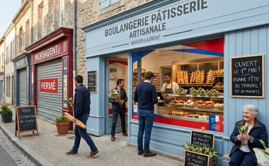 Boulangerie ouverte le 1er mai
