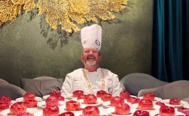 Benoît Castel à Singapour, à l'occasion de la cérémonie de remise des prix organisée par l'UIBC.
